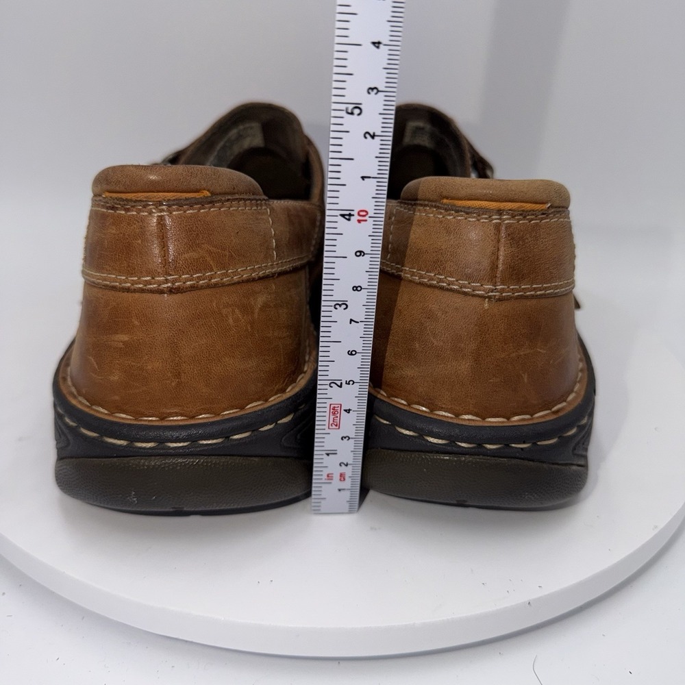 Timberland Altamont Fisherman Brown Leather Sandal Mens Size 9 Smart Comfort - Picture 5 of 8